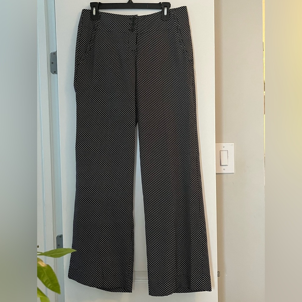 THE LIMITED Polka Dot Women's Wide Legged Pants “Drew Fit”
